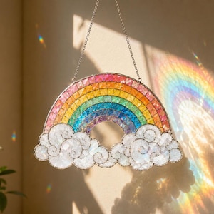 Rainbow Dream Hologram Suncatcher